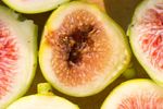 Souring Fig Fruit Sliced Open