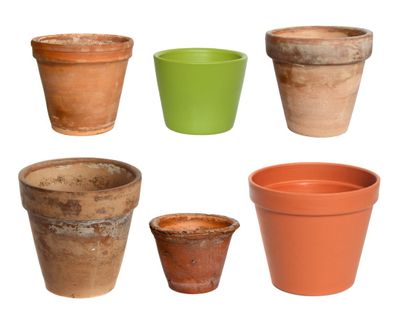 Six Different Styles Of Pots