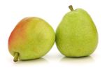 Two Green Anjou Pears