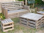 DIY Garden Furniture Made Of Pallets