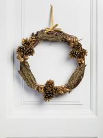 acorn pinecone wreath