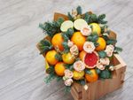 Fruit And Flower Bouquet