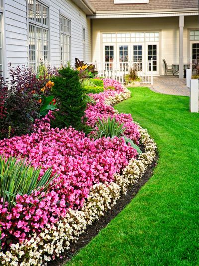 How To Create Borders With Flowers And, How To Arrange A Garden Border