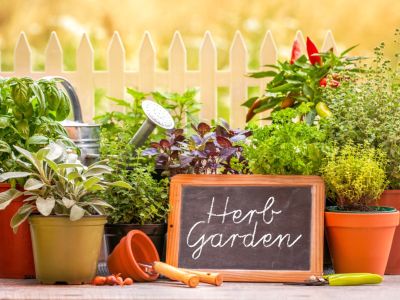 Potted Herb Garden