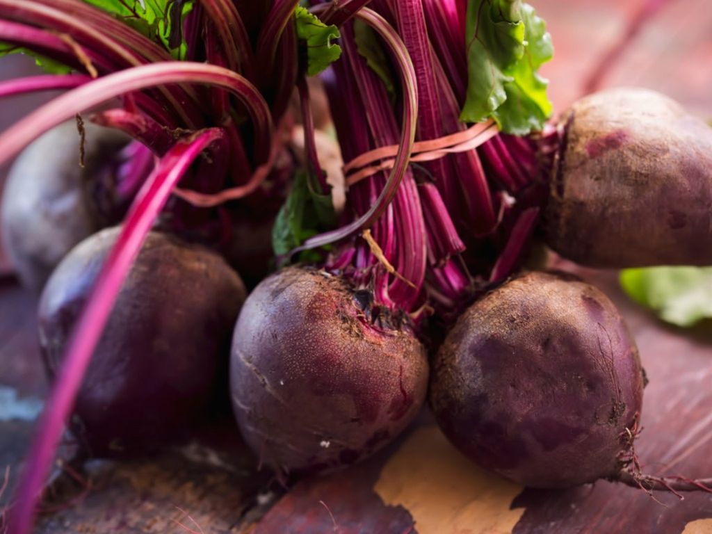 Bunches of beets