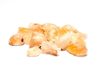 Small Light Orange Crystal Rock-Like Acacia Gum