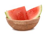 Bowl Of Sliced Watermelon